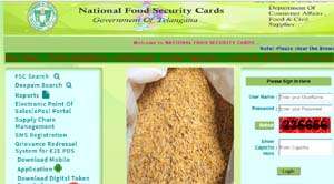 Ration Card Telangana